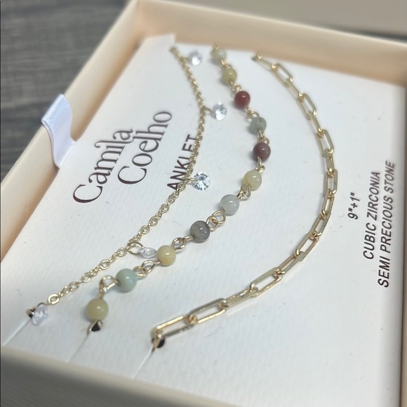 Camila Coelho | Anklet Trio Set ✨ - Picture 6 of 7